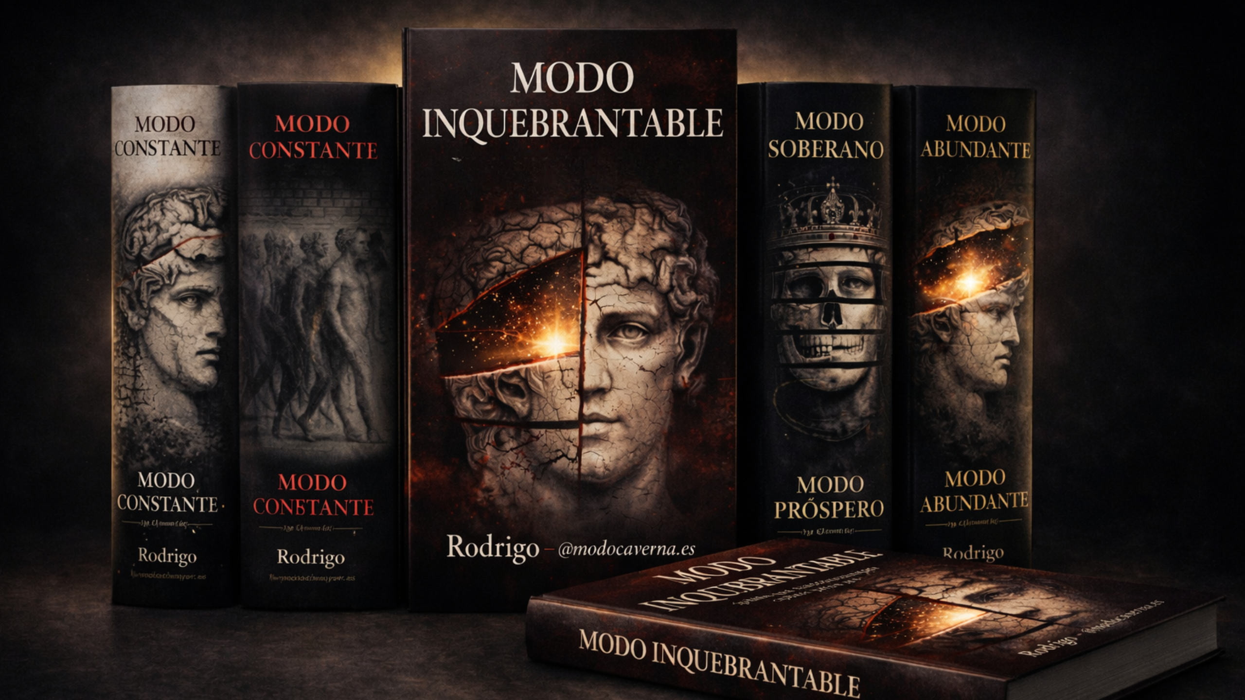 Mockup Sistema MODO (5 libros)